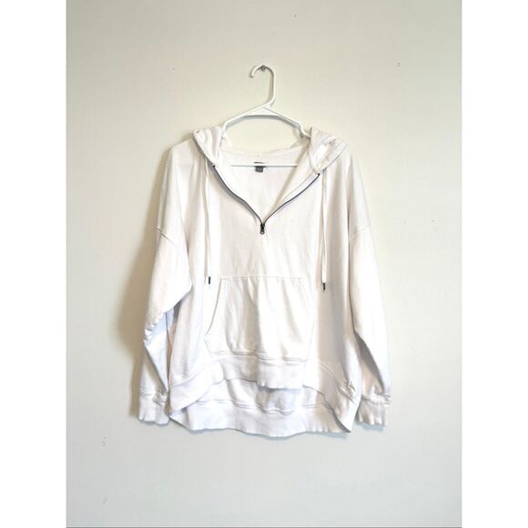 Aerie Oversized Half Zip Hoodie - Picture 2 of 4